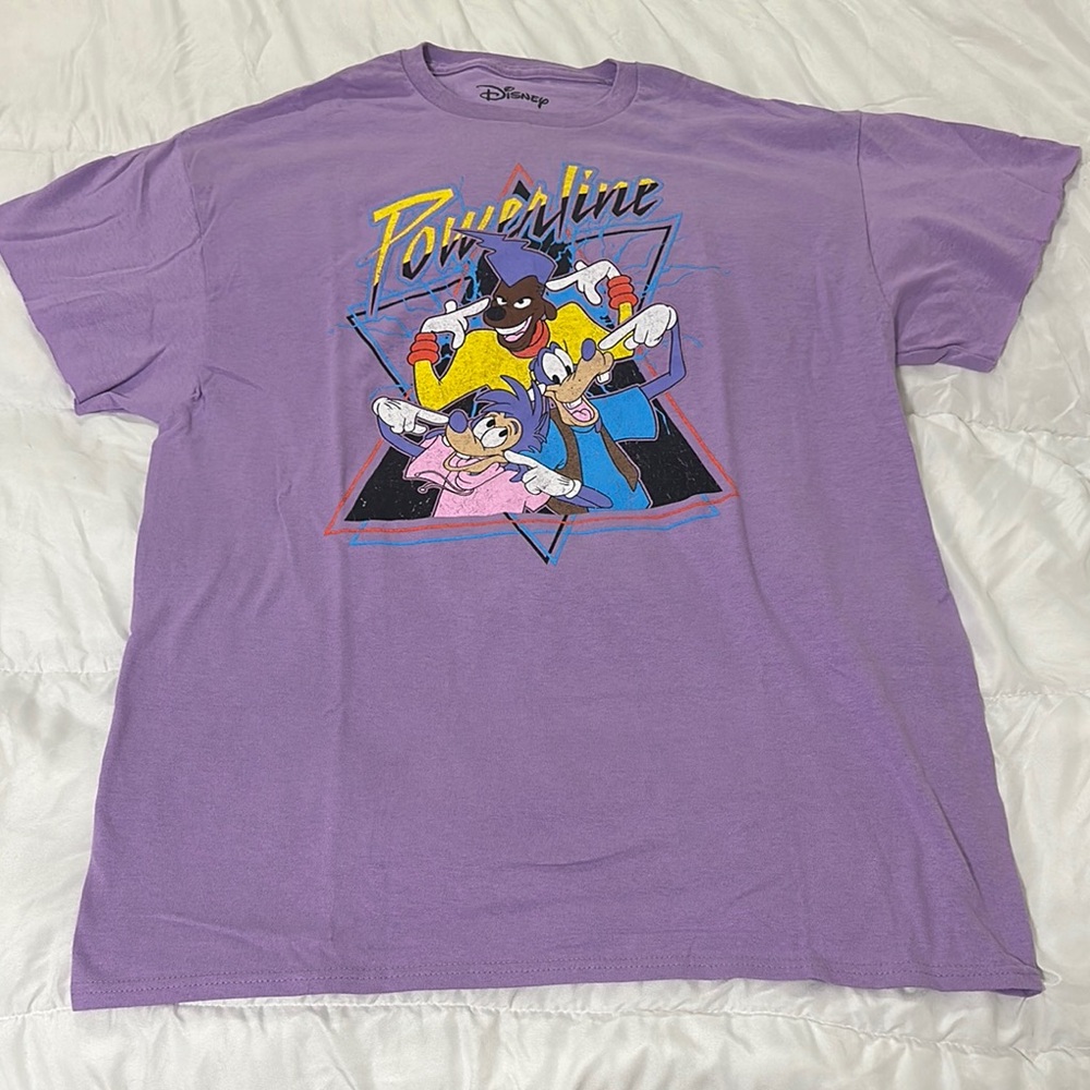 Disney Kids Purple Graphic T-Shirt